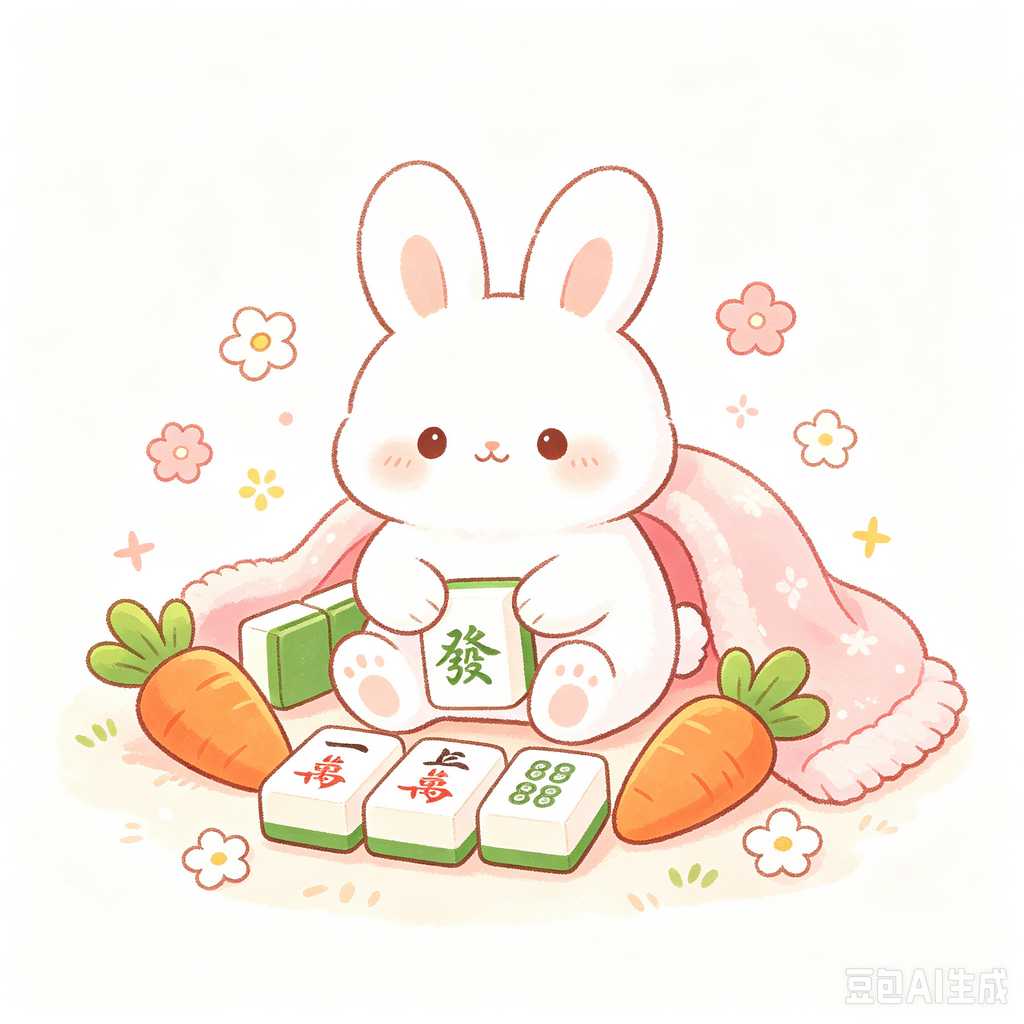 mini mahjong tiles keychain