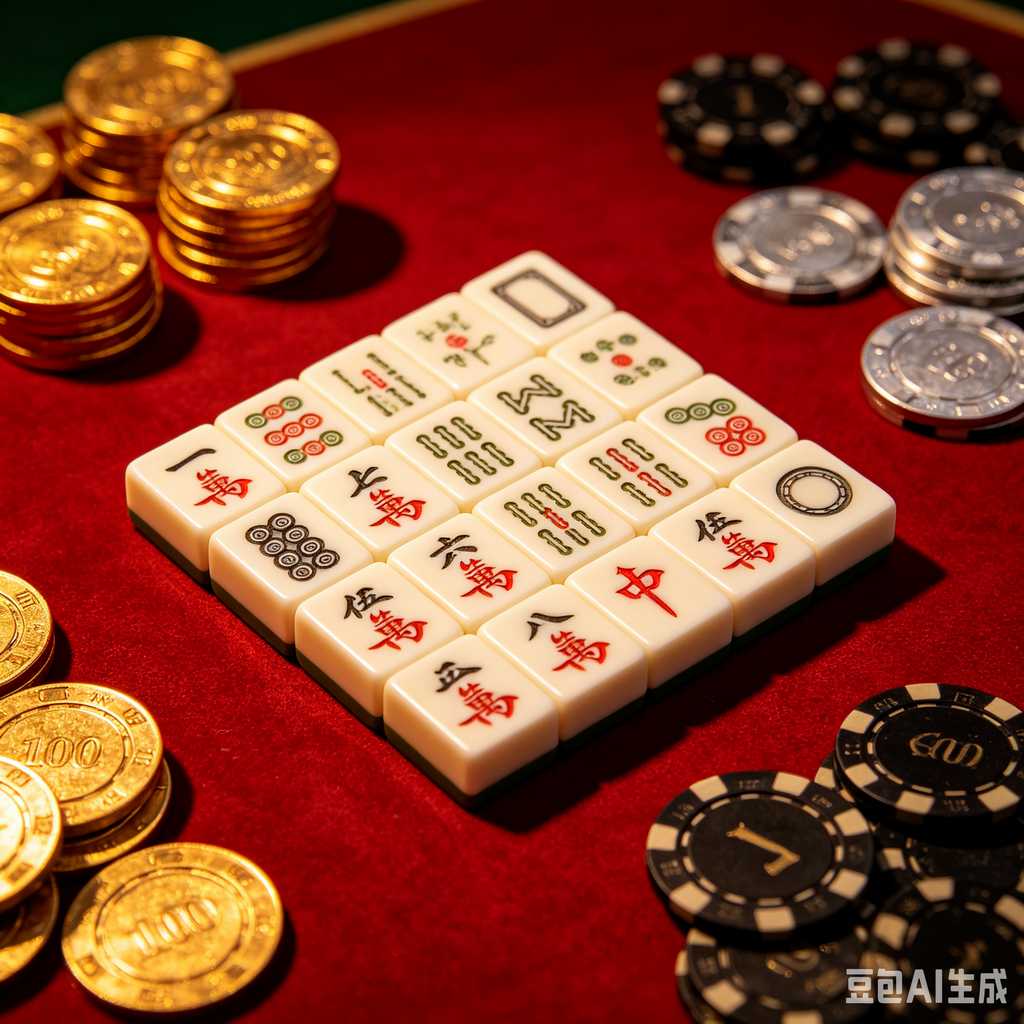 premium compact mahjong set